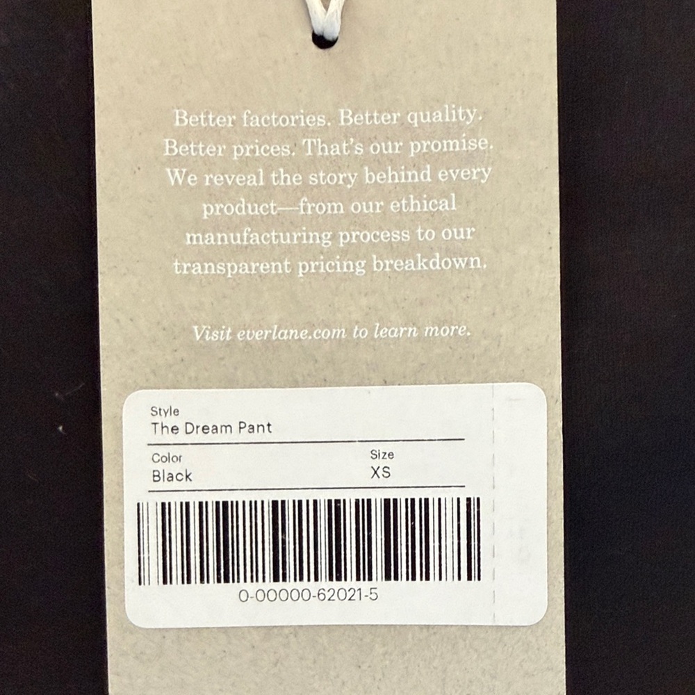 Everlane New with Tags Women’s The Dream Pant XS - Picture 2 of 6